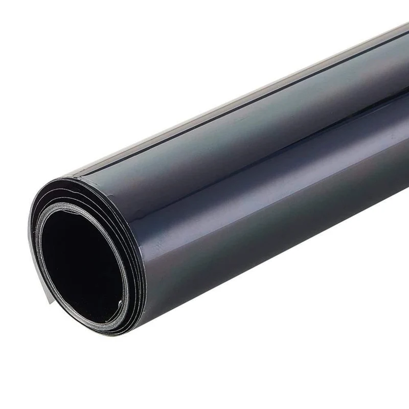 50 * 300 cm schwarze Fenstertönungsfolie Glas 25 % Rolle 1-lagig Auto House Commercial UV + Isolierung Autotönungsfolie für Seitenfenster