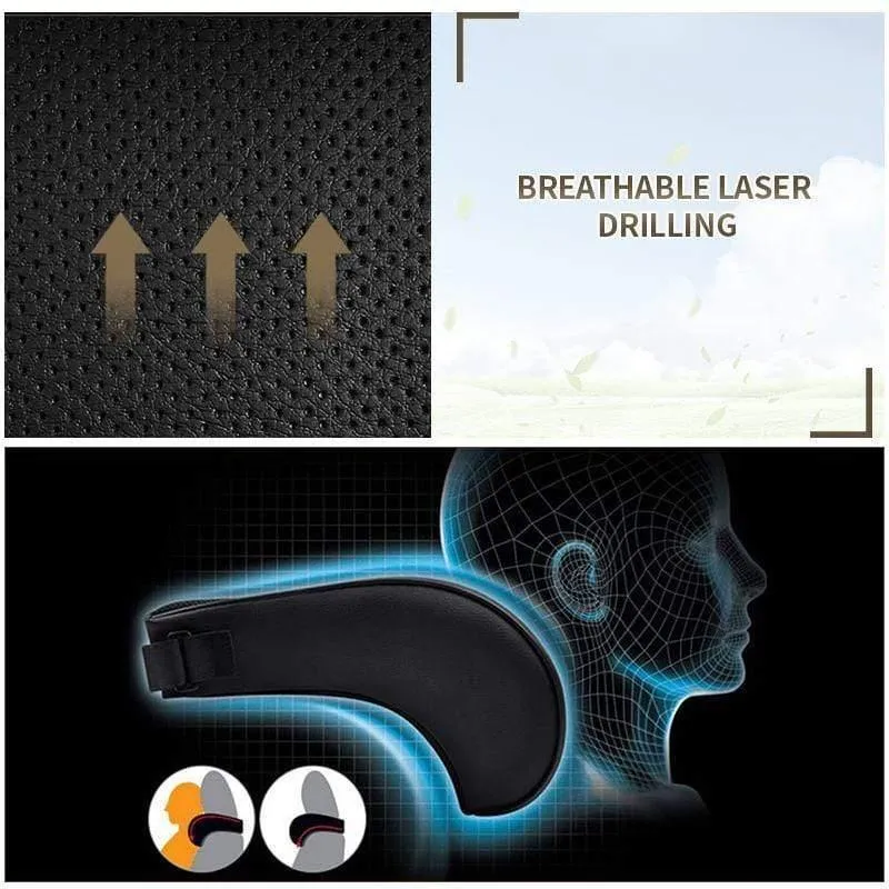1Pcs 3 Farben PU Leder Auto Auto Nackenkissen Memory Foam Kissen Nackenstütze Sitz Kopfstütze Kissen Pad Hohe Qualität