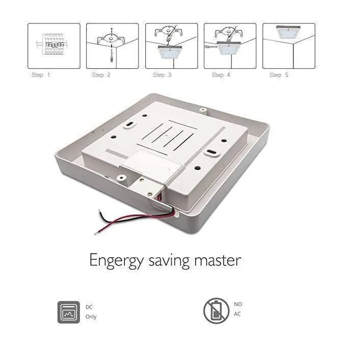 12V 9W Auto Caravan LED Warmweiß Licht Innen Dach Decke Innen Lampe Dome Licht