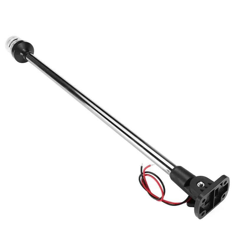 12-24 V 9.5 ''/16''/25 "Umklappbare LED-Navigationslichter für Boote, Yachten, Heck-Ankerlicht, LED-Segellichtlampe