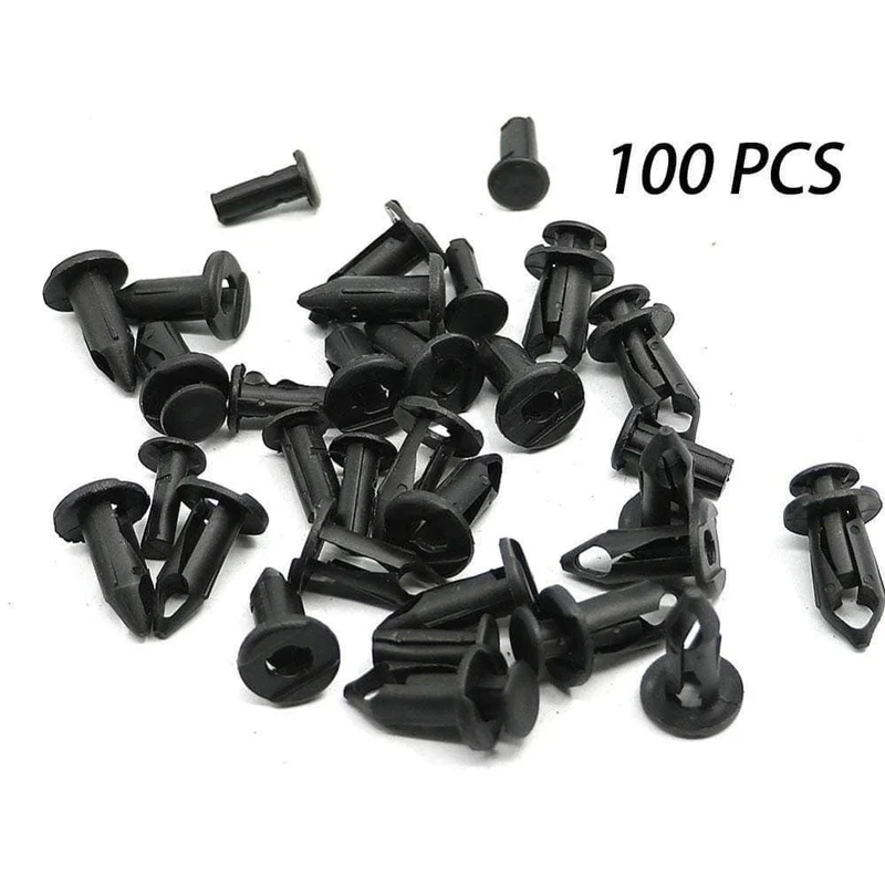 100 Stück ATV 8mm Niet Verkleidung Verkleidung Befestigungsschraube Clips Stecker Kit Für Polaris Sportsman 550 850 XP Rangers RZR