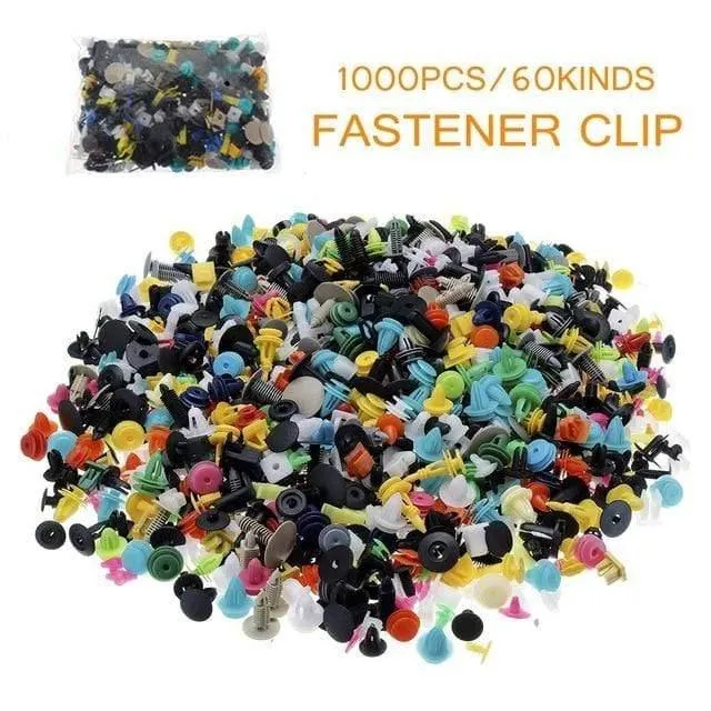 500/800/1000 gemischte Auto-Befestigungselemente Fahrzeug-Stoßstangen-Clips Halter-Befestigungselement Niet Türverkleidung Kotflügelverkleidung Universal für alle Autos