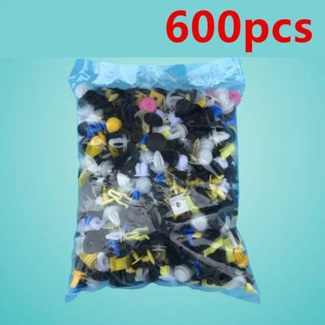 1000PCS Auto Türstoßstange Gemischte Autoverschluss Fahrzeug Auto Stoßstange Clips Halter Niet Audio installieren Werkzeuge Teile Aufkleber