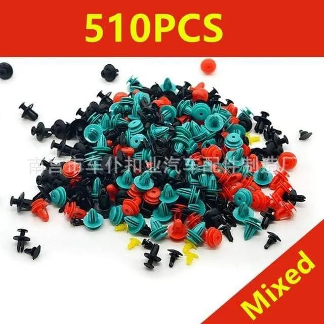 1000PCS Auto Türstoßstange Gemischte Autoverschluss Fahrzeug Auto Stoßstange Clips Halter Niet Audio installieren Werkzeuge Teile Aufkleber