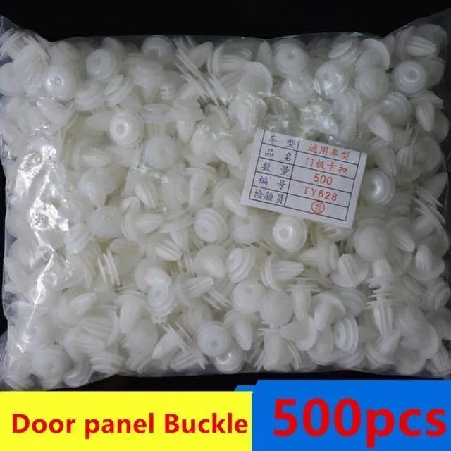 1000PCS Auto Türstoßstange Gemischte Autoverschluss Fahrzeug Auto Stoßstange Clips Halter Niet Audio installieren Werkzeuge Teile Aufkleber