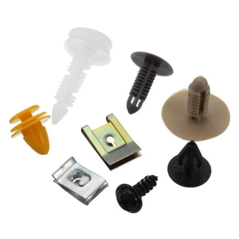 500 teile/satz Gemischte Befestigungselemente Türverkleidung Auto Stoßstange Niet Auto Clips Retainer Push Motorabdeckung Kotflügel Verschluss Clips
