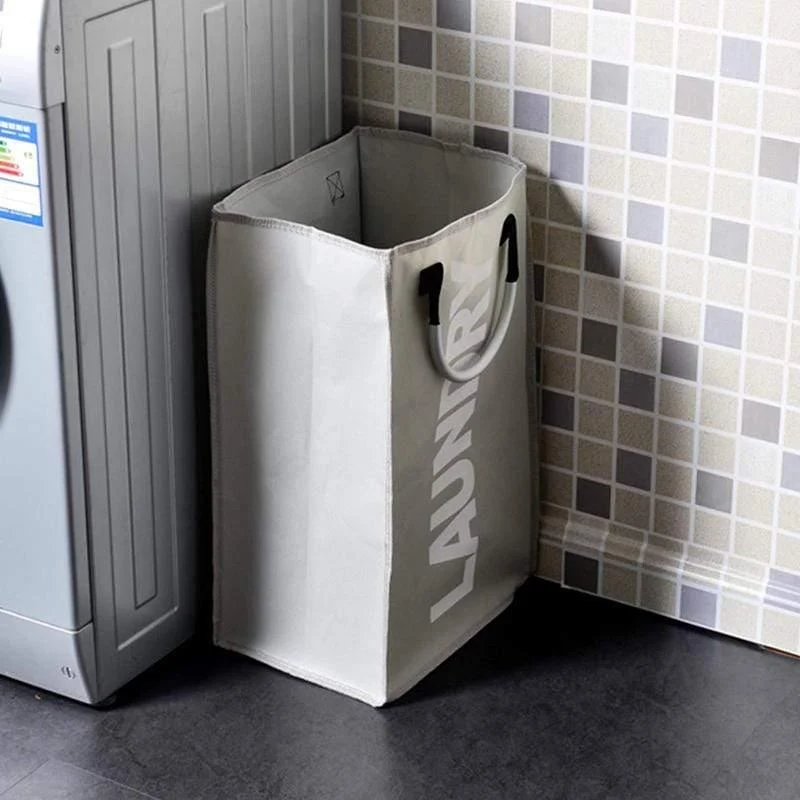 Wäschekorb Schmutzige Kleidung Aufbewahrungskorb Korb Faltbarer Oxford-Wäschekorb Wasserdichter Wäschekorb im Badezimmer