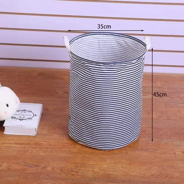 Wäschekorb Große Kapazität Cartoon Wasserdichte Falten Leinen Picknickkorb Kinder Lagerung Spielzeug Box Finishing Orgnizer