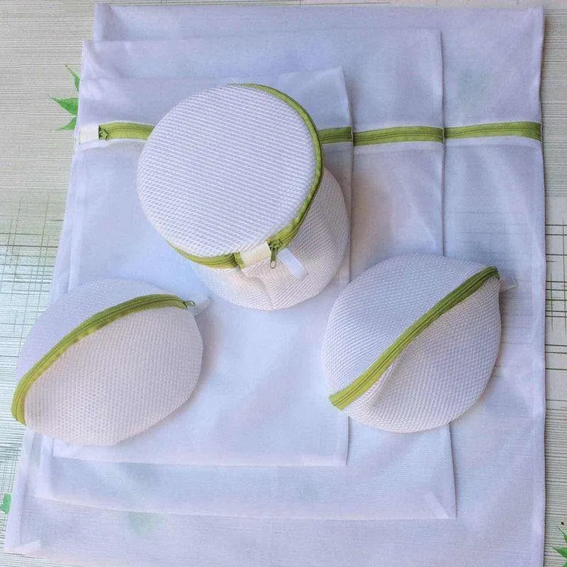 6Pcs / sets Wäschesack Frauen Bh Unterwäsche Wäschesack Wäschenetz Strumpfwaren Schoner Schützen Mesh Waschbeutel