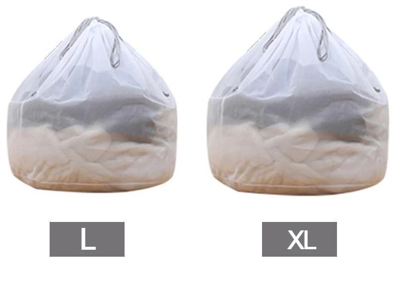 Moderner S-XL großer Drawstring-Büstenhalter-Unterwäsche-Wäschesack-Haushaltsreinigungswaschmaschinen-Ineinander greifenhalter sackt weißes Farbtropfenschiff ein