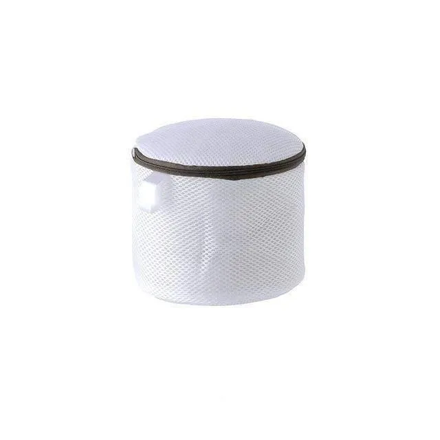 Weißer Nylon-Wäschesack, BH, Socken, Unterwäsche, Kleidung, Waschmaschinen-Schutznetz, Netzbeutel, Wäschekorb, Wäschekorb