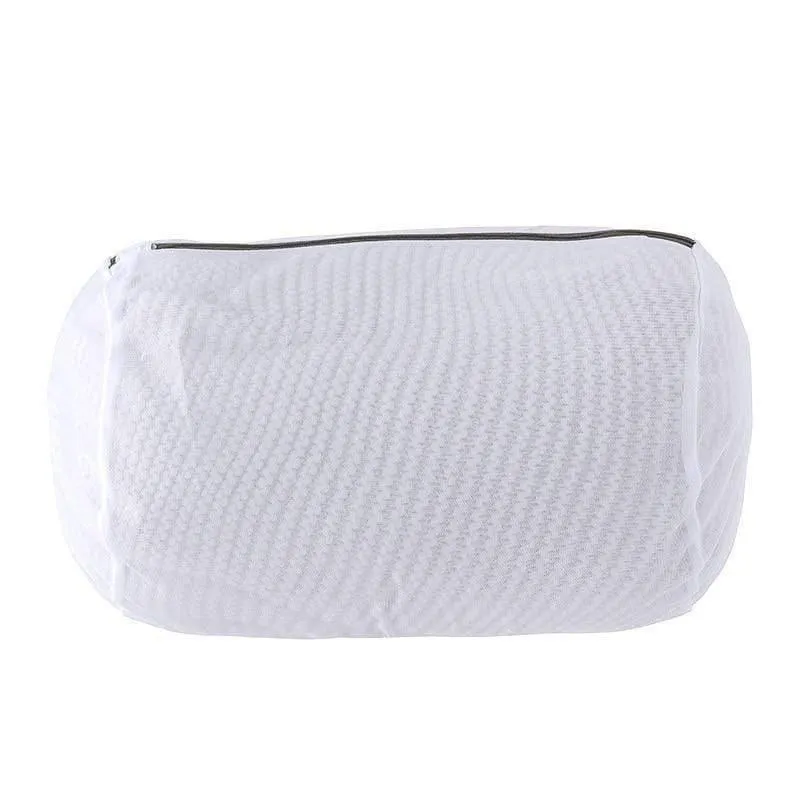 Weißer Nylon-Wäschesack, BH, Socken, Unterwäsche, Kleidung, Waschmaschinen-Schutznetz, Netzbeutel, Wäschekorb, Wäschekorb