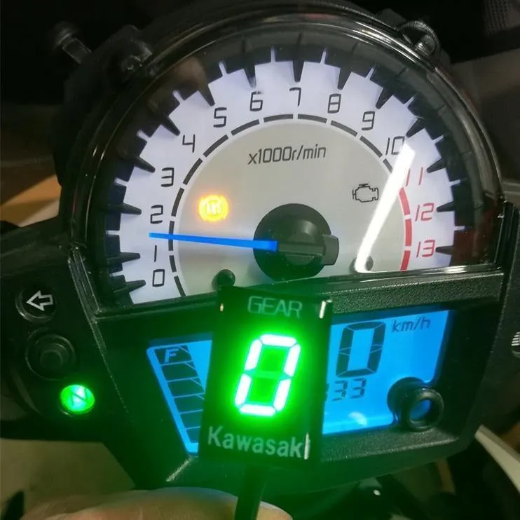 Motorrad Ecu Direktmontage 1-6 Ganganzeige Für Honda Für Kawasaki ER6N Ninja 650 Ninja 300 Z750 Z900 Z800 Zx6R