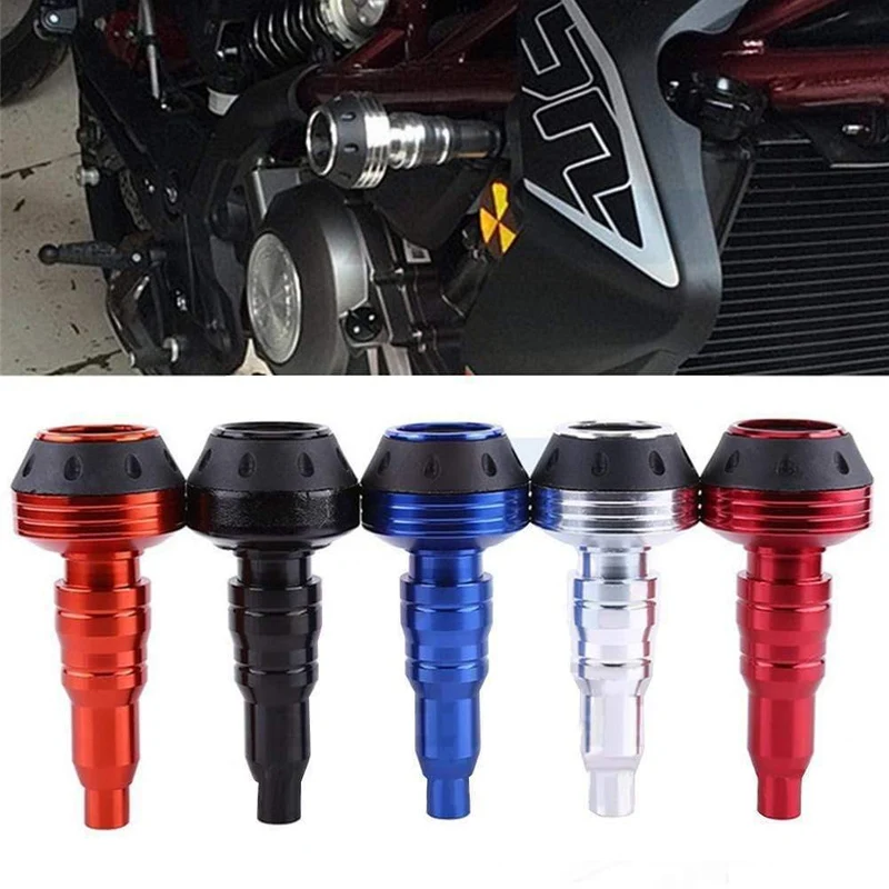1 Stück Universal-Absturzsicherung, Motorrad-Rahmenschieber, Anti-Crash-Ball, Motorschutz, Moto-Crash-Pad (M10-Schraube)