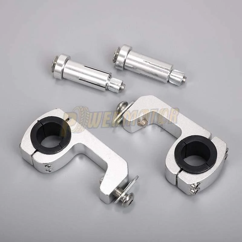 PowerMotor-Motorcycle Handguard Bracket Montagehalterung Halter 22 / 28mm Handle Retrofit Bracket Handschutzteile versandkostenfrei