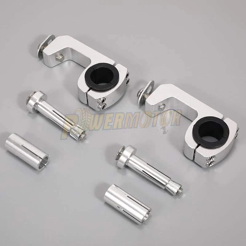 PowerMotor-Motorcycle Handguard Bracket Montagehalterung Halter 22 / 28mm Handle Retrofit Bracket Handschutzteile versandkostenfrei