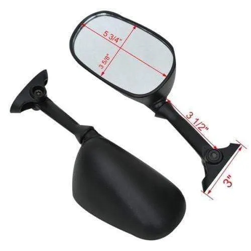 Paar Rückspiegel für SUZUKI GSXR1000 GSXR 600 GSX-R750 BANDIT GSF650S GSF1250S GSX1250 SV1000 SV1000S SV650 SV650S