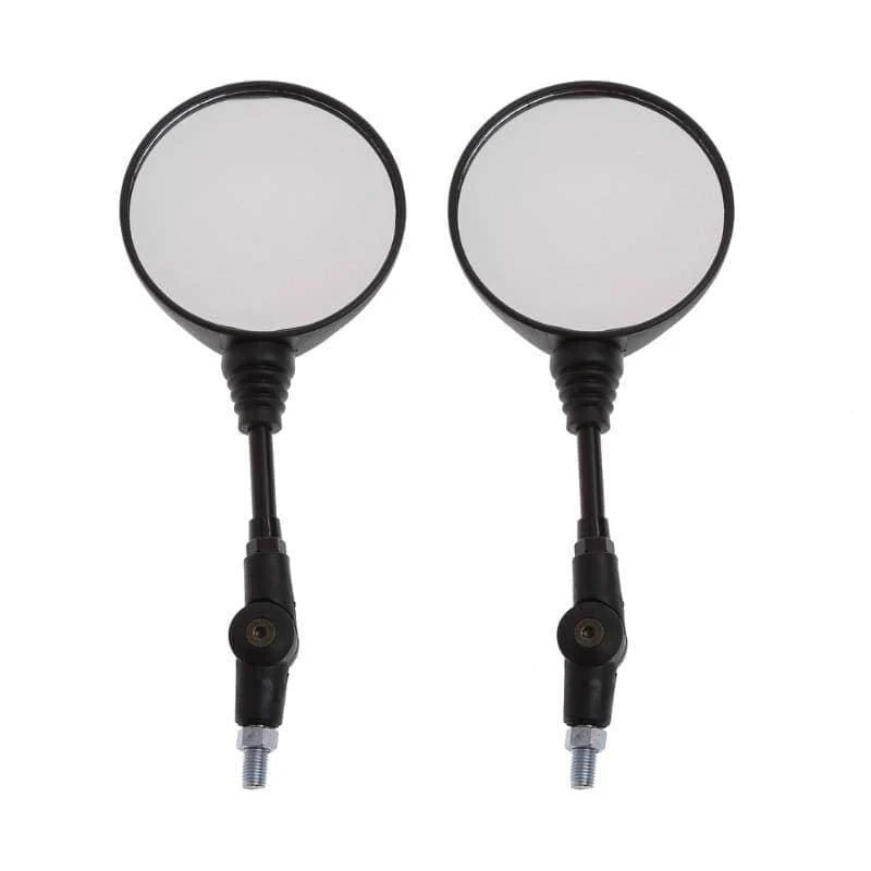 Universal 1 Paar Klapp Motorrad Seite Rückspiegel 10mm Für Yamaha Honda Hohe Qualität