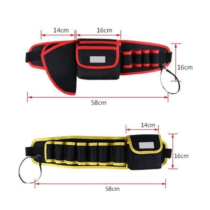 Elektriker-Bohrer-Werkzeugtasche, Taillentasche, Gürtel-Aufbewahrungshalter, Wartungsset
