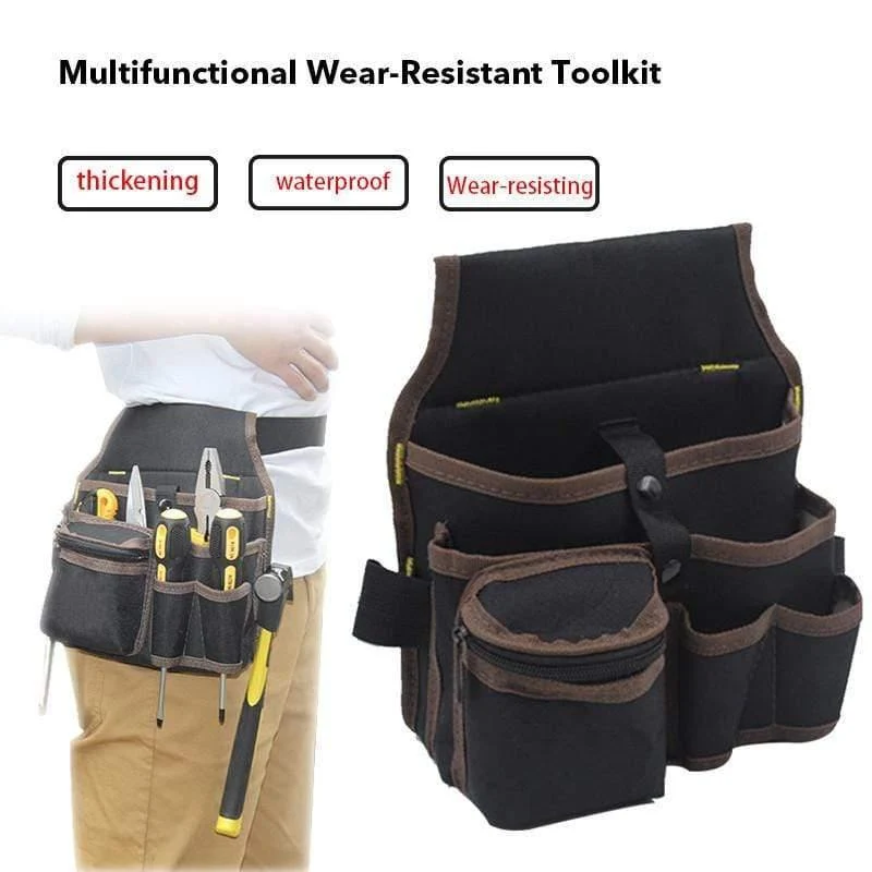 Hardware Mechanik Werkzeugtasche Große Kapazität Dienstprogramm Taille Tasche Werkzeug Schürze Tasche Mit Gürtel Hohe Qualität Mehrzweck