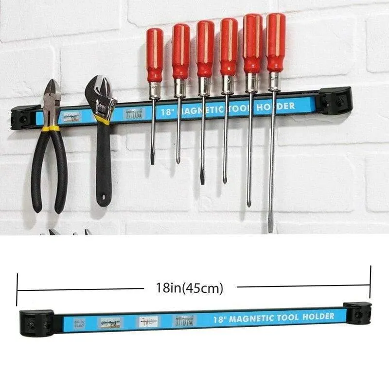 18 Zoll magnetischer Werkzeughalter Bar Organizer Lagerregal Messer Schraubenschlüssel Zangen Werkzeug