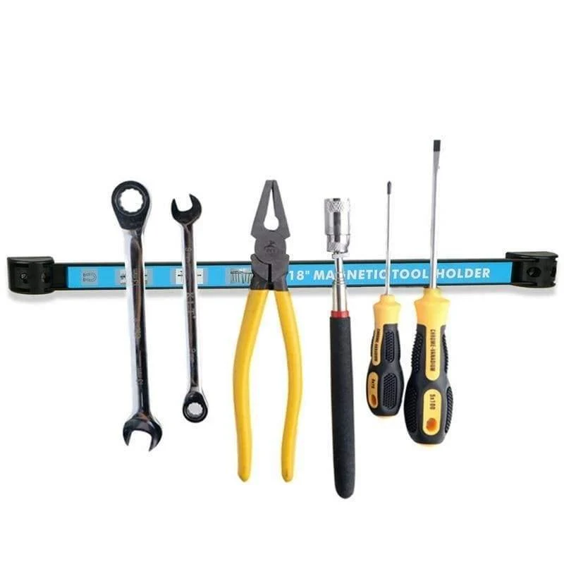 18 Zoll magnetischer Werkzeughalter Bar Organizer Lagerregal Messer Schraubenschlüssel Zangen Werkzeug