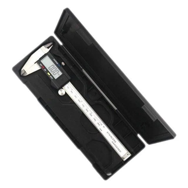 Digitaler Messschieber 6 Zoll 150mm Edelstahl Elektronischer Messschieber Mikrometer Tiefenmesswerkzeuge