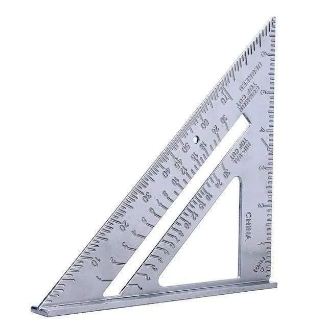 12 zoll dreieck herrscher zimmertrupp svenson metrisches quadrat zimmertools holzbearbeitung platz layout gauge messung werkzeug