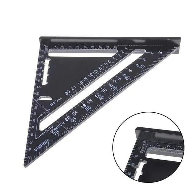 12 zoll dreieck herrscher zimmertrupp svenson metrisches quadrat zimmertools holzbearbeitung platz layout gauge messung werkzeug