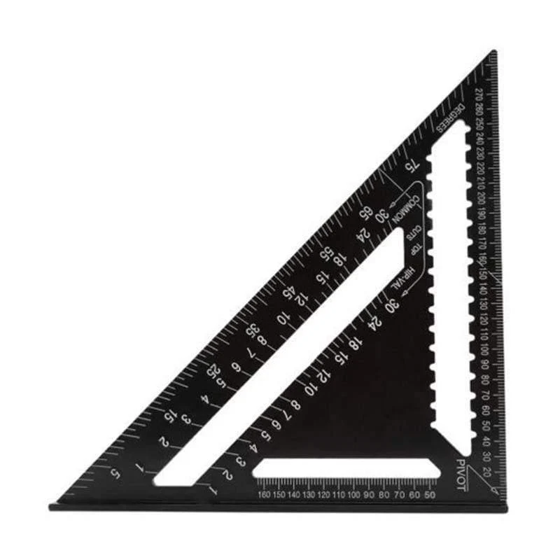 12 zoll dreieck herrscher zimmertrupp svenson metrisches quadrat zimmertools holzbearbeitung platz layout gauge messung werkzeug
