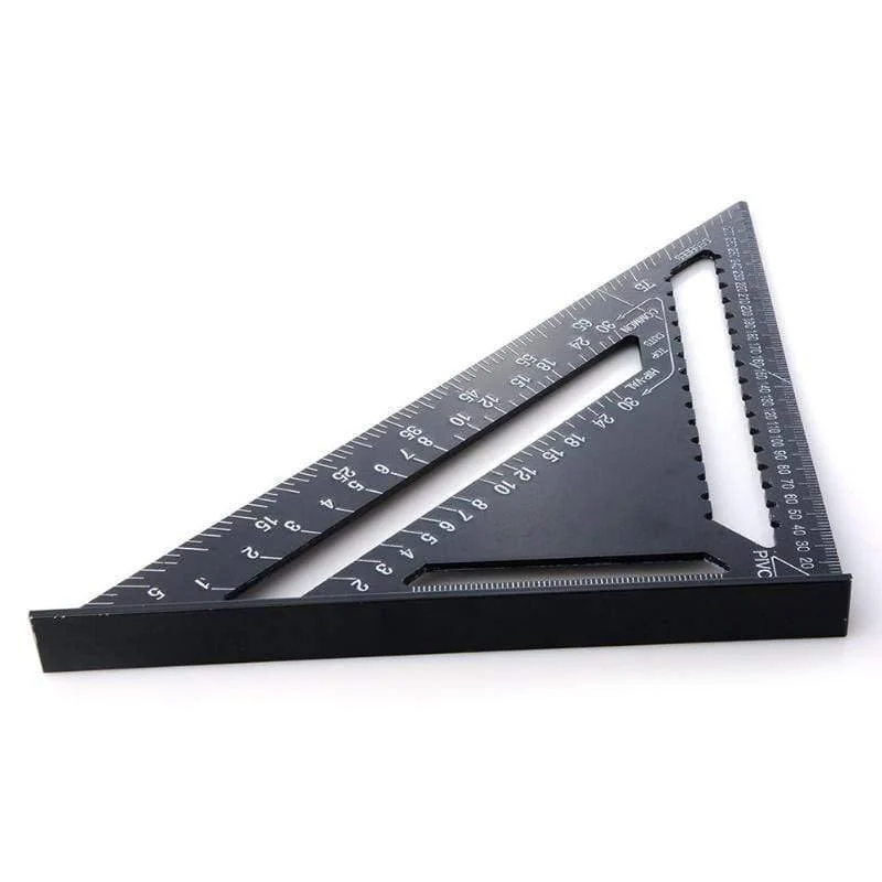 12 zoll dreieck herrscher zimmertrupp svenson metrisches quadrat zimmertools holzbearbeitung platz layout gauge messung werkzeug