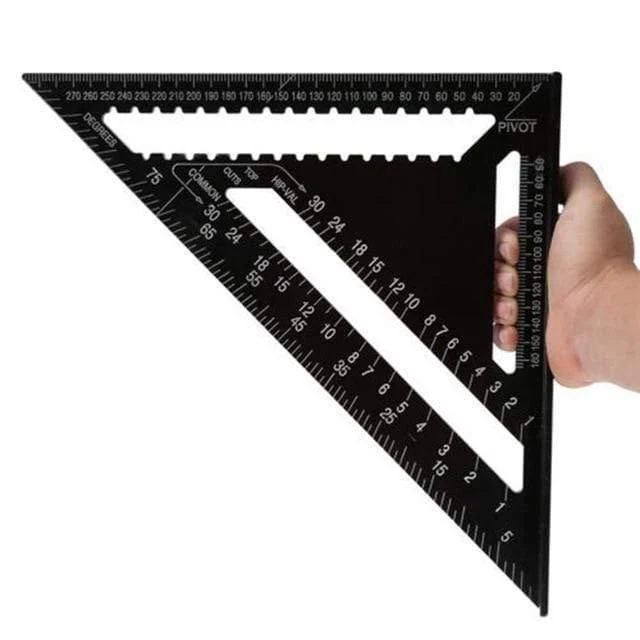 12 zoll dreieck herrscher zimmertrupp svenson metrisches quadrat zimmertools holzbearbeitung platz layout gauge messung werkzeug