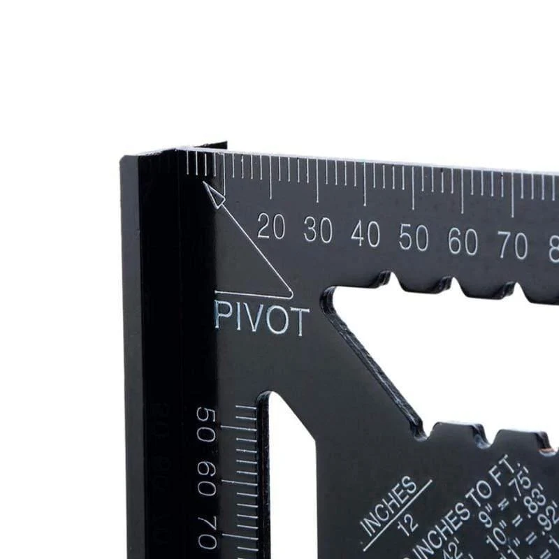 12 zoll dreieck herrscher zimmertrupp svenson metrisches quadrat zimmertools holzbearbeitung platz layout gauge messung werkzeug