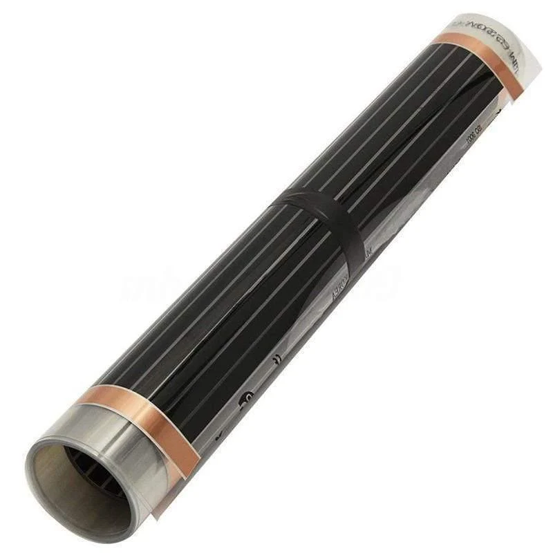 50 cm * 4 m elektrische Heizfolie Infrarot-Fußbodenfolien-Wärmematte 220 V 220 W Fußbodenheizungssysteme und -teile Wohnzimmer-Warmmatte