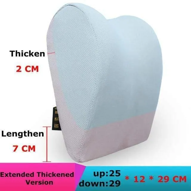 1PCS Auto Kopfstütze Nacken Kissen für sitz stuhl in auto Memory Foam baumwolle mesh kissen Stoff Abdeckung weiche kopf rest reise unterstützung