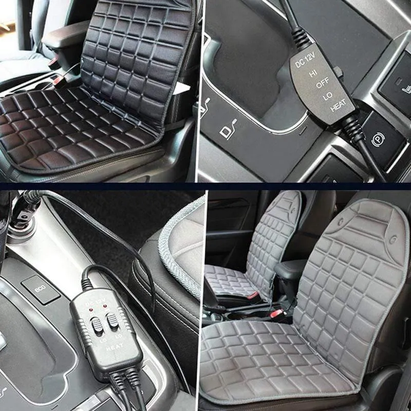 12V beheizter Autositz Kissenbezug Sitz, Heizung Wärmer, Winter Haushaltskissen cardriver beheiztes Sitzkissen