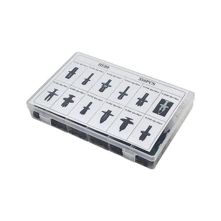 350pcs Auto Auto Push Pin Niet Trim Clip Panel Karosserie Interieur Sortiment Set HE09 Für Audi BMW Benz Ford Volvo 5