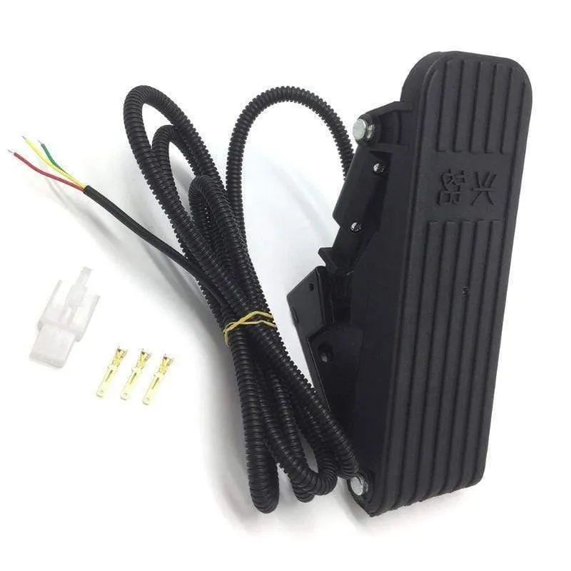 Elektroroller Fußpedal Gas Ebike Elektro-Dreirad Gaspedal Geschwindigkeitsregelung Fahrrad-Kit