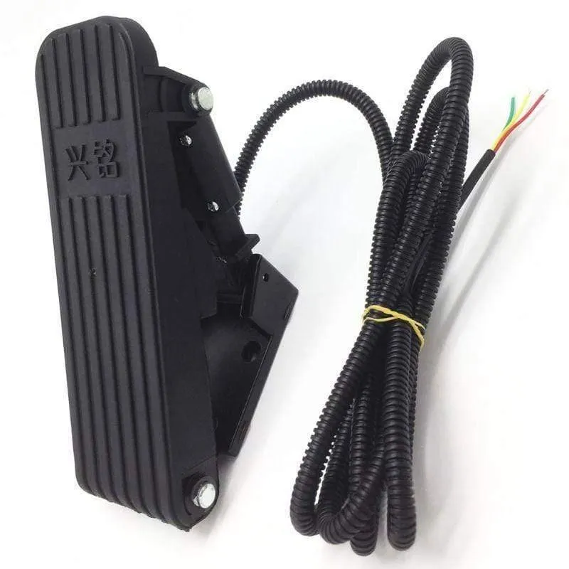 Elektroroller Fußpedal Gas Ebike Elektro-Dreirad Gaspedal Geschwindigkeitsregelung Fahrrad-Kit