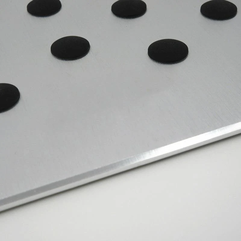 30 * 20cm Auto Innenboden Teppich Matte Patch Fußpedal Aluminium Auto Boden Matte Pad Teppich Fersenplatte Zubehör