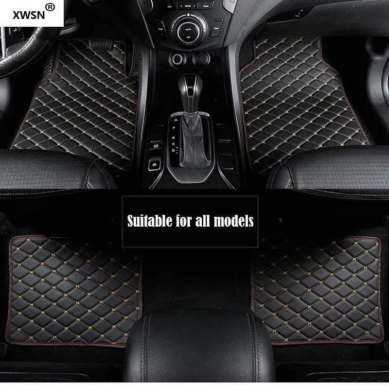 Universelle Auto-Fußmatte für Audi A3 Sportback A5 Sportback TT Mk1 A1 A2 A3 A4 A5 A6 A7 A8 Q3 Q5 Q7 S4 S5 S8 RS Autozubehör