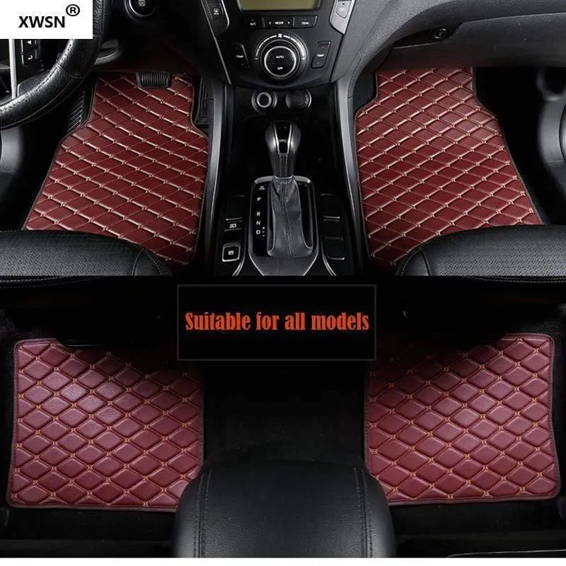 Universelle Auto-Fußmatte für Audi A3 Sportback A5 Sportback TT Mk1 A1 A2 A3 A4 A5 A6 A7 A8 Q3 Q5 Q7 S4 S5 S8 RS Autozubehör