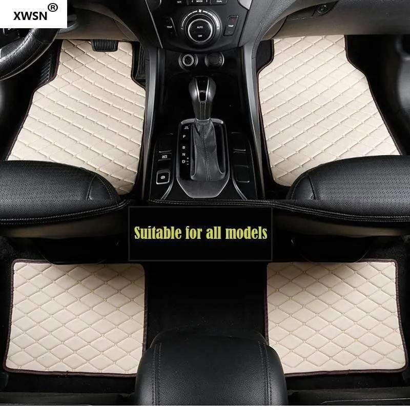 Universelle Auto-Fußmatte für Audi A3 Sportback A5 Sportback TT Mk1 A1 A2 A3 A4 A5 A6 A7 A8 Q3 Q5 Q7 S4 S5 S8 RS Autozubehör