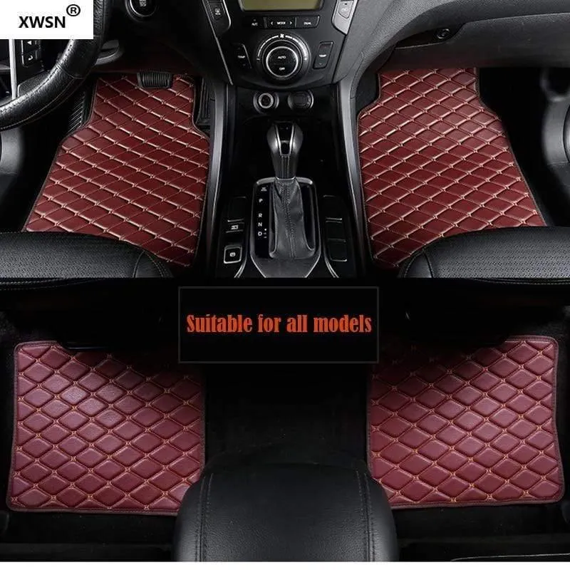 Universelle Auto-Fußmatte für Audi A3 Sportback A5 Sportback TT Mk1 A1 A2 A3 A4 A5 A6 A7 A8 Q3 Q5 Q7 S4 S5 S8 RS Autozubehör