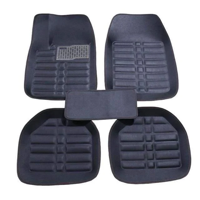 Benutzerdefinierte Auto Fußmatten für Volkswagen Alle Modelle VW Passat B5 6 Polo Golf Tiguan Jetta Touran Touareg Auto Styling Auto Fußmatte