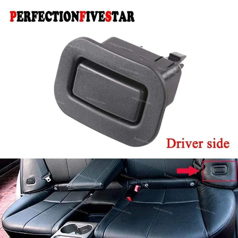 64328AG011 Subaru Forester 2009 2010 2011 2012 2013 Schwarzer linker Rücksitzhalter-Liegeknopf