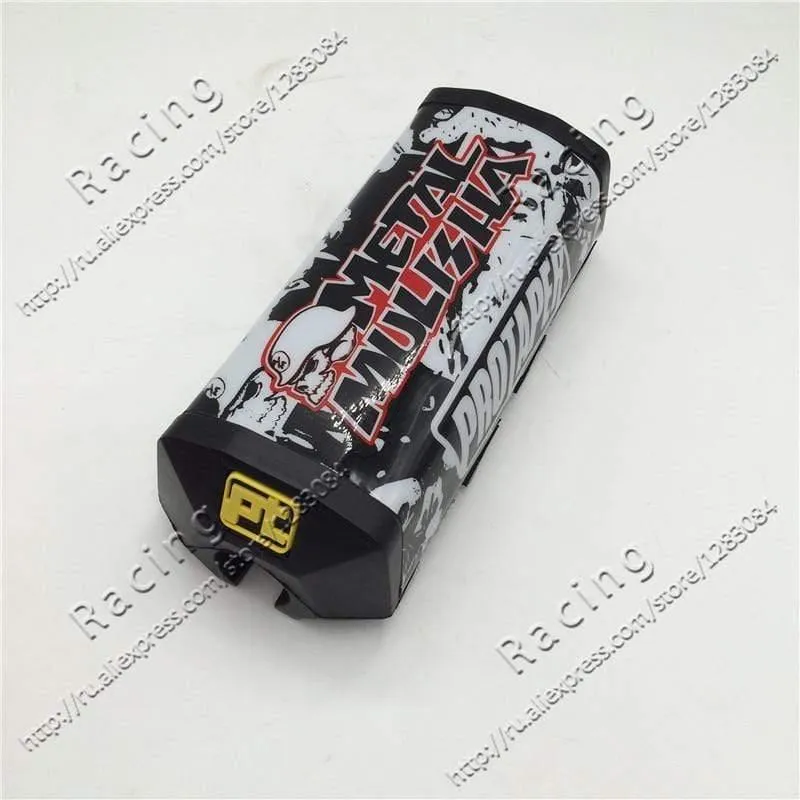 Lenkerpolster 2.0 Square Fat Bar Cheat Pad Metall Mulisha Lenkerschutz Brust 22 cm 28 cm Pit Dirt Bike Motorcross