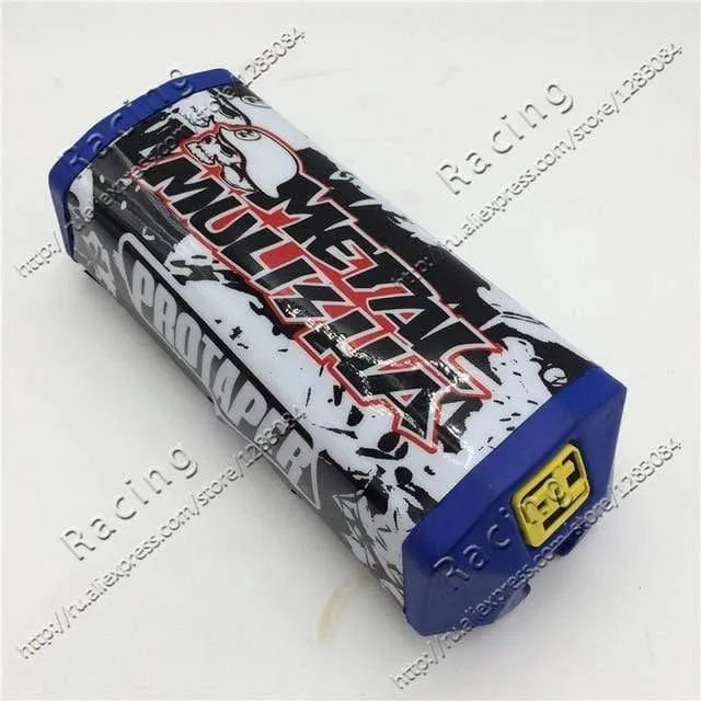 Lenkerpolster 2.0 Square Fat Bar Cheat Pad Metall Mulisha Lenkerschutz Brust 22 cm 28 cm Pit Dirt Bike Motorcross