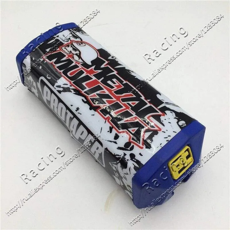 Lenkerpolster 2.0 Square Fat Bar Cheat Pad Metall Mulisha Lenkerschutz Brust 22 cm 28 cm Pit Dirt Bike Motorcross