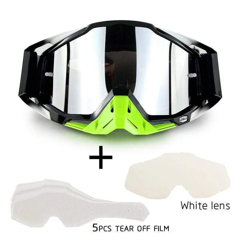 Motocross-Brille, Brille, MX, Offroad, Dirtbike, Motorradhelme, Ski-Sportbrille, Masque Moto-Brille-Sets